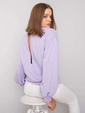 Bluza damska, fioletowa, Ex Moda