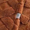 Eurofirany, koc d91, Caro, 170x210 cm, ceglasty