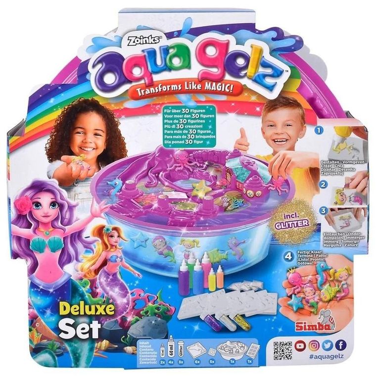 Simba, Aqua Gelz, Magiczne syreny, zestaw kreatywny