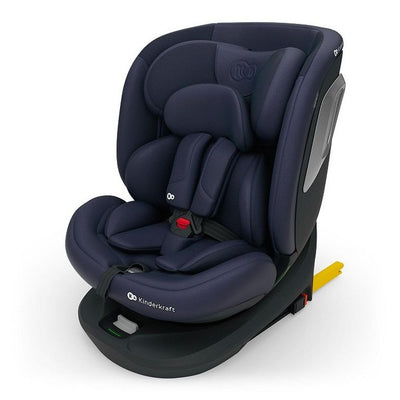 Kinderkraft, I-Grow 2 Plus, fotelik samochodowy, i-Size, navy, 40-150 cm