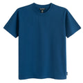Granatowa koszulka basic o kroju relaxed NOWEAR