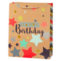 Lean Toys, torba prezentowa urodzinowa happy birthday, 23x18x10 cm, 1 szt.