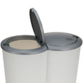 Excellent Houseware, kosz na odpady, do segregacji 2x25l