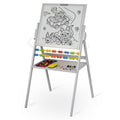 Ricokids, tablica magnetyczna, drewniana, 101x57x55 cm, szara