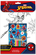 Spider-Man, kolorwanka z naklejkami