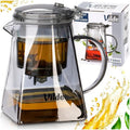 Vilde, dzbanek z zaparzaczem spustowym do herbaty, szklany, 730 ml