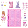 Barbie, Szafa Marzeń 3.0, domek do zabawy z lalką i akcesoriami