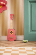 Kid's Concept, gitara drewniana, flower pink