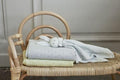 Elodie Details, Pointelle, kocyk, Gelato Green, 75x100 cm