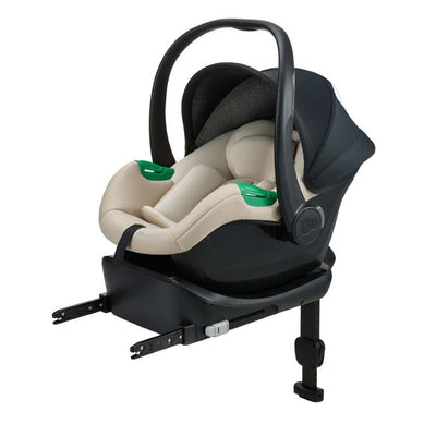 Kinderkraft, Mink Pro 2 + Mink FX 2, baza do fotelika samochodowego, Beige, 40-87 cm