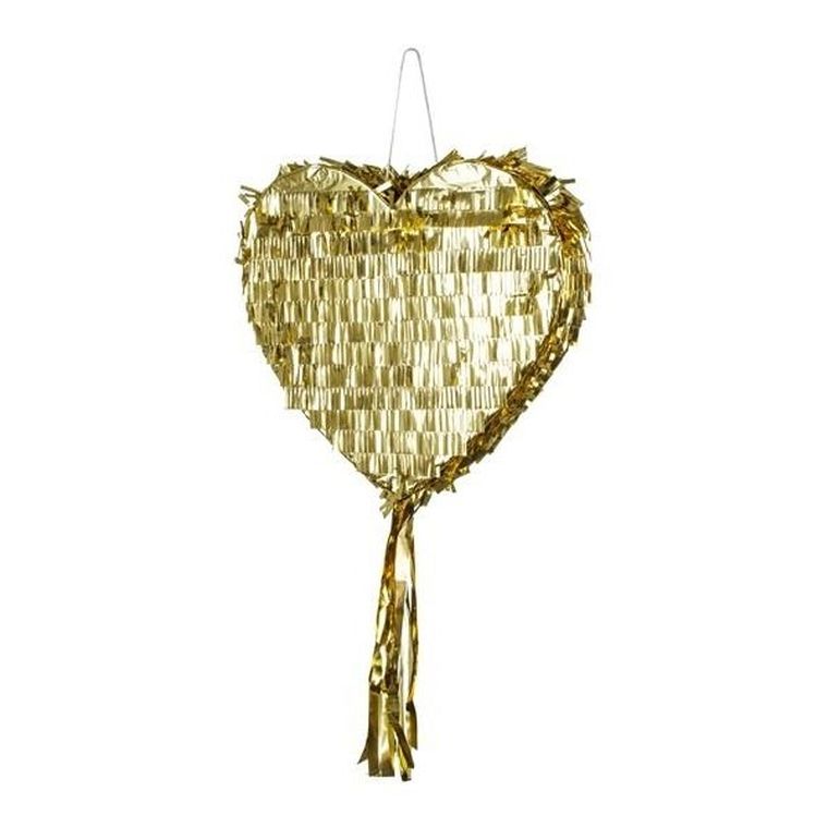 PartyDeco, piniata urodzinowa, serce, 36x32x10 cm