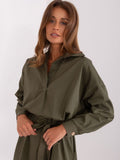 Sukienka damska, khaki, Zuluna