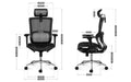 Mark Adler, Expert 6.2, fotel biurowy, Black