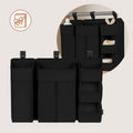 Lionelo, Sidepocket, organizer do łóżeczka, duży, black