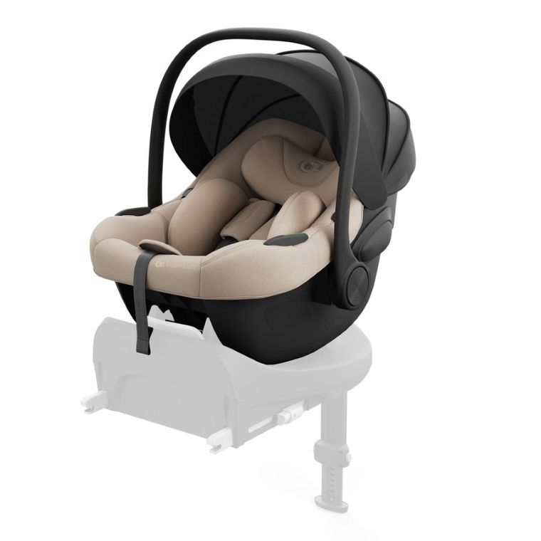 Kinderkraft, I-Lite, fotelik samochodowy, nosidełko, Beige, 40-86 cm