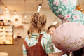 PartyDeco, balon foliowy Serce w kwiaty, 45 cm, mix, 1 szt.