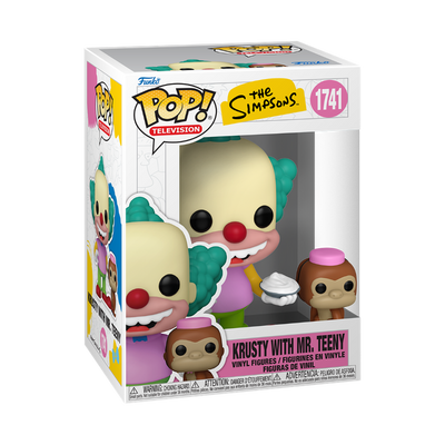 Funko Pop! TV Buddy:  The Simpsons, Krusty i Mr.Tenny, figurki kolekcjonerskie