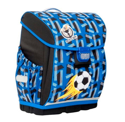 Hama, tornister szkolny, Blue Soccer