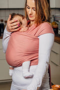 LennyLamb, chusta do noszenia dzieci, elastyczna, Kwarc, 5 m