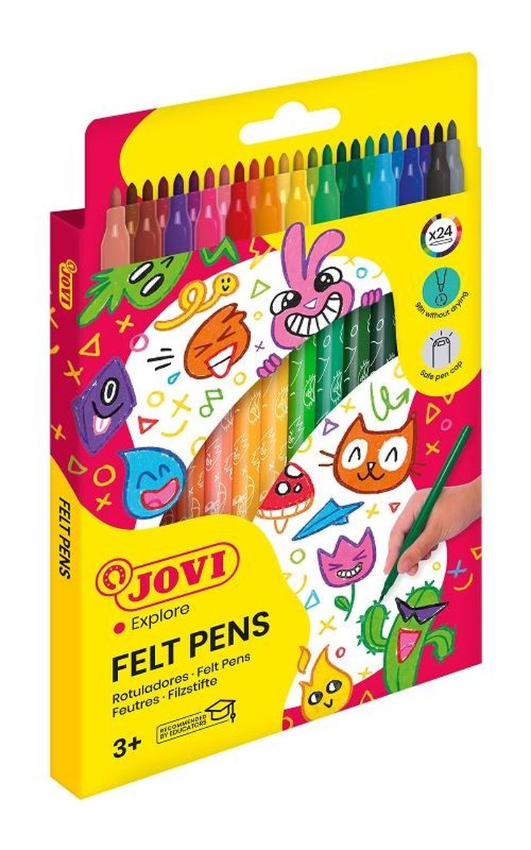 Jovi, flamastry, 24 kolory