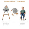 Kinderkraft, Fini 2, krzesełko do karmienia, Grey
