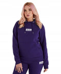 Bluza damska z kapturem, fioletowa, Ellesse