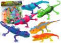 Lean Toys, jaszczurki, zestaw figurek, kolorowe, 8 szt.