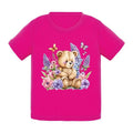 T-shirt dziewczęcy, biały, Tup Tup
