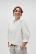 Bluza damska, ecru, Moodo