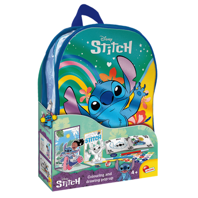 Lisciani, Lilo i Stitch, zestaw kreatywny z plecakiem