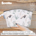 Sensillo, Jesienny las, kosmetyczka, szara