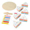 Fisher-Price, Drewniany tort urodzinowy, zabawka edukacyjna