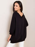 Bluza damska, czarna, Rue Paris