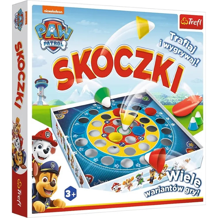 Trefl, Psi Patrol, Skoczki, rodzinna gra zręcznościowa