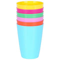 Excellent Houseware, kubki plastikowe, 280 ml, 6 szt.