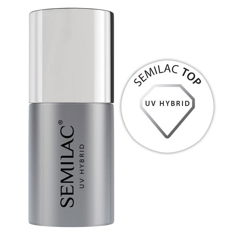 Semilac, top do lakieru hybrydowego, 7 ml
