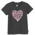 Cool Club, T-shirt dziewczęcy, grafitowy