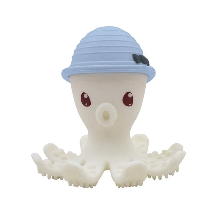 Mombella, Ośmiornica, gryzak, zabawka niemowlęca, Light Blue