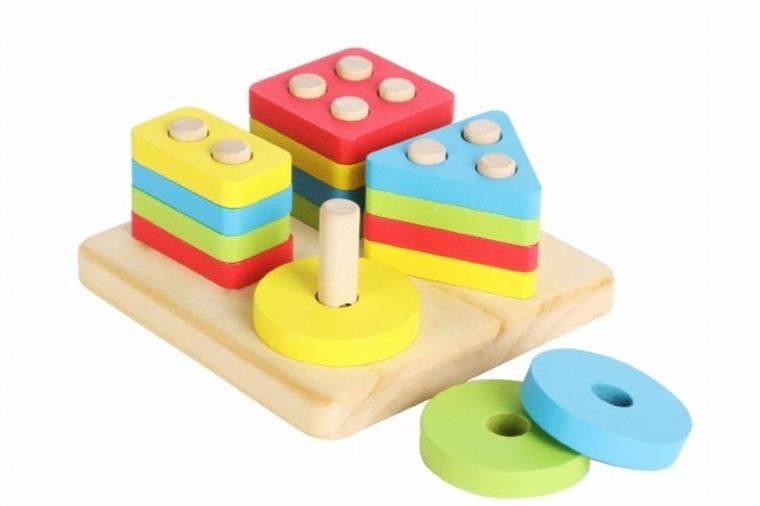 Smily Play, Inteligencja 4w1, drewniana układanka