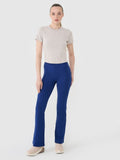 Legginsy damskie, flare, czarne, 4F