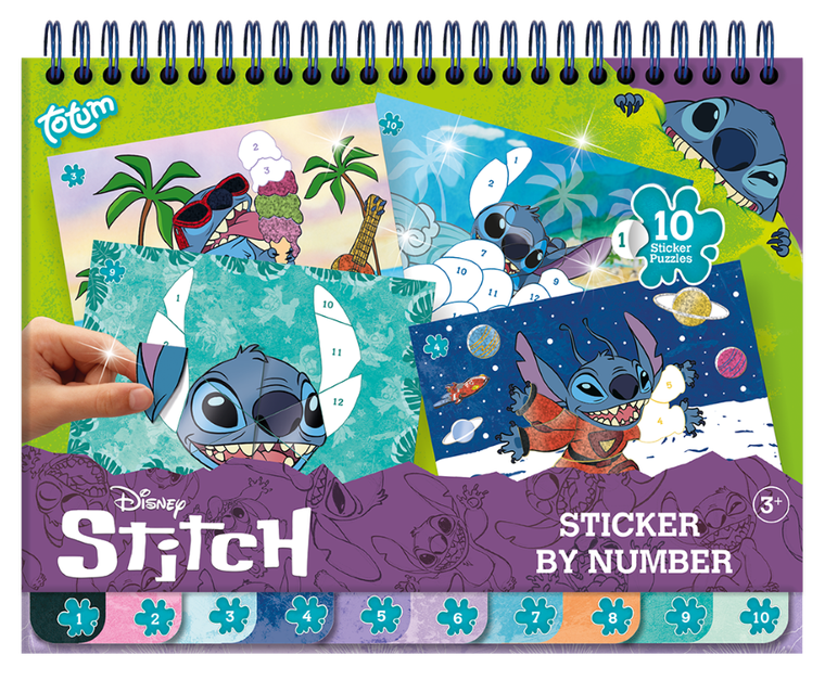Totum, Lilo i Stitch, wyklejanie po numerach