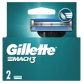 Gillette, Mach3, wymienne ostrza do maszynki do golenia, 2 szt.