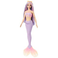 Barbie, lalka Syrenka, fioletowy ogon