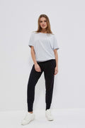 Bluza damska, szara, Moodo