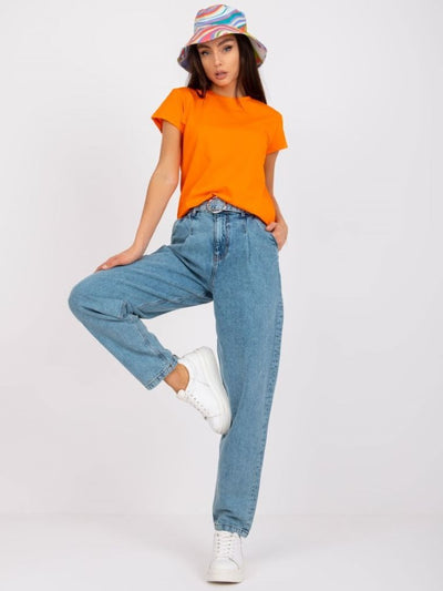 Spodnie jeansowe damskie, denim, Rue Paris