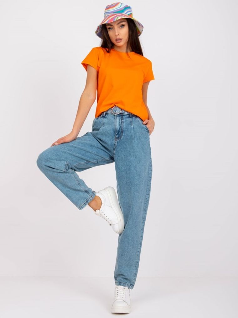 Spodnie jeansowe damskie, denim, Rue Paris