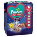 Pampers, Night Pants, pieluchomajtki, rozmiar 5, 12-17 kg, 22 szt.