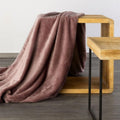 Eurofirany, koc d91 Cindy, 220x200 cm, ceglasty