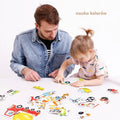 CzuCzu, Pojazdy na budowie, puzzle progresywne