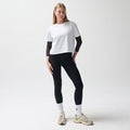 Biały t-shirt cropp z bawełny czesanej NOWEAR